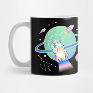 Astronaut Corgi Dog Lover Mug